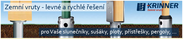 Zemní vruty KRINNER